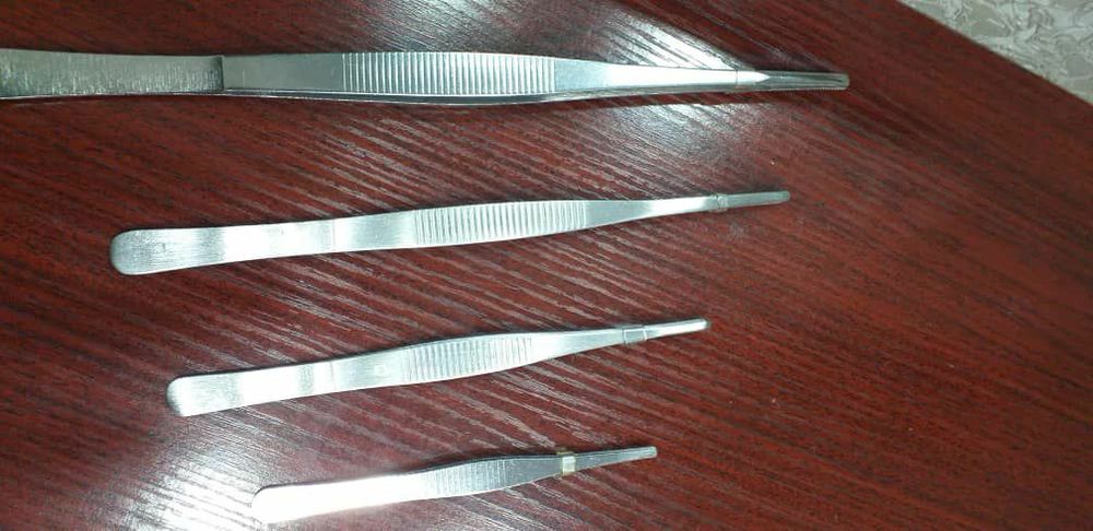Пинцеты прямые и косые
