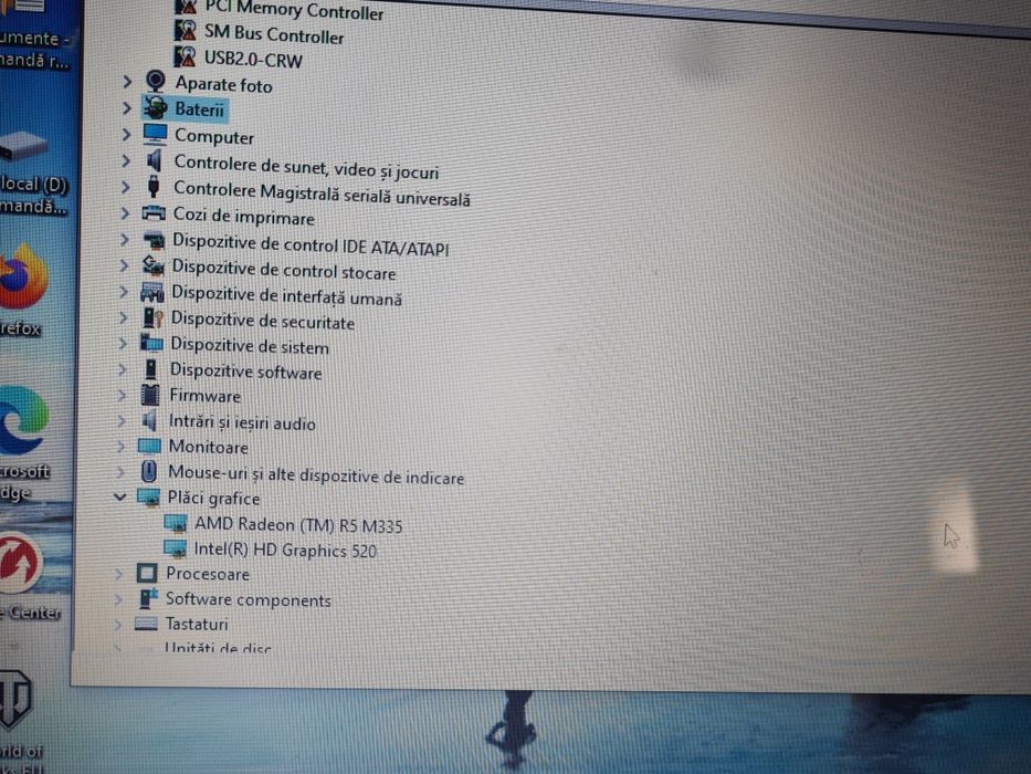 Laptop Dell i5 6200u 8 GB ram ssd 250 GB placa video dedicata 2 GB bun pentru jocuri