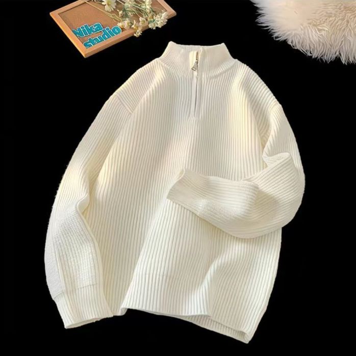 Теплый свитер с застёжкой, унисекс
         •Материал полиэстер.