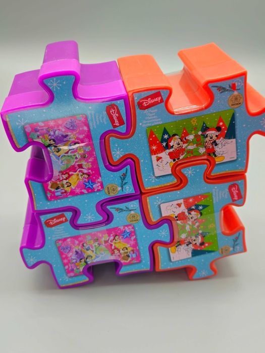 Комплект 4 детски пъзела Disney в кутии тип пъзел 36/48 части,30x20 см