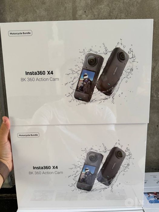 Insta 360 X6 combo. X5 combo. X4 motorcycle. X4 starter.