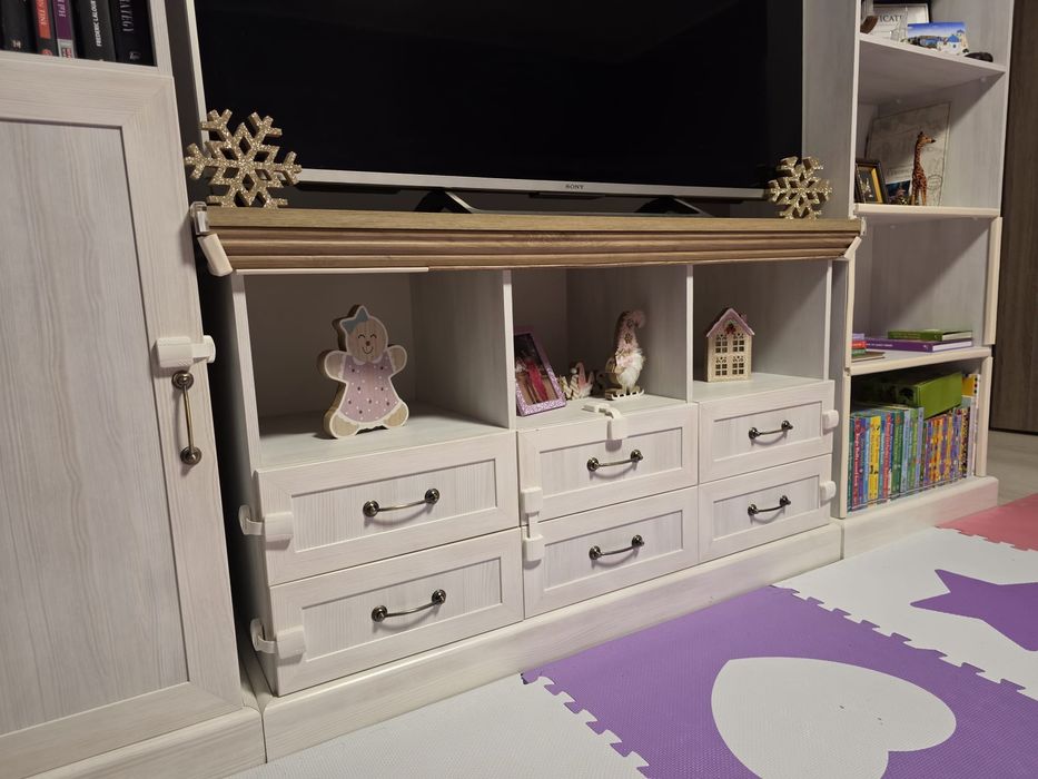 Mobila set biblioteca pentru living / sufragerie