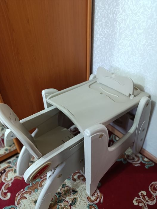 Детский трансформер столик со стульчиком
