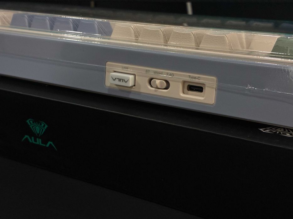 Компактная Механическая клавиатура: AULA F75 (Gasket Mount, 3 Режима)