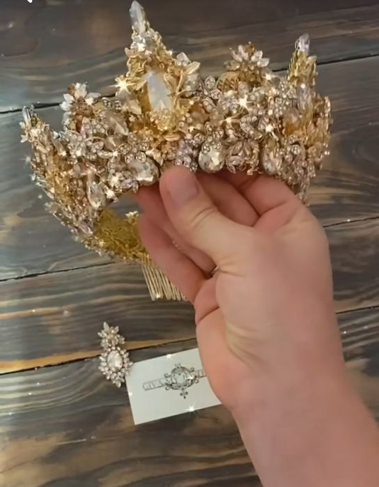 Диодема/корона/серёжки