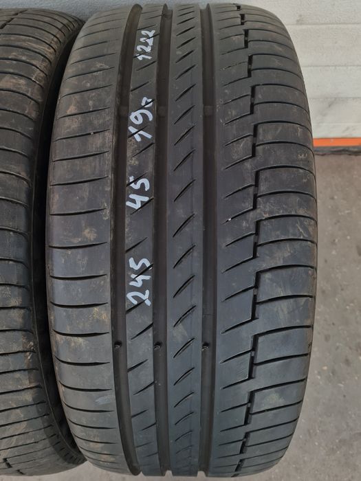 Летни гуми 4 броя CONTINRNTAL PremiumContact6 245 45 R19 дот 11622