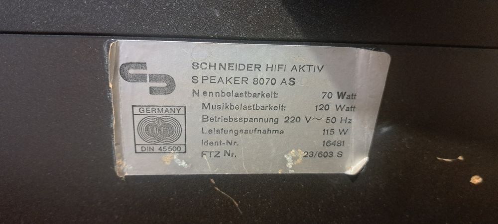 Активни тонколони Hi fi shcneider 8070 as