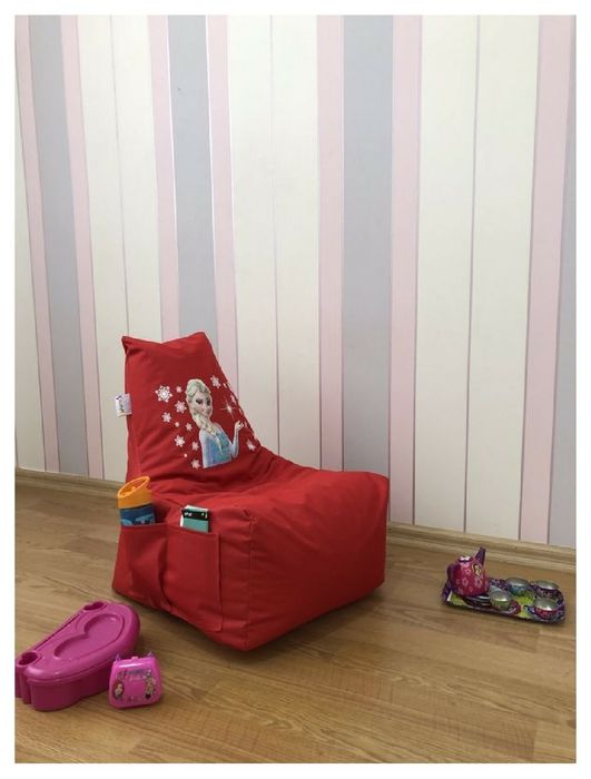Промоция! Барбарон пуф детски с щампа за момичета и момчета