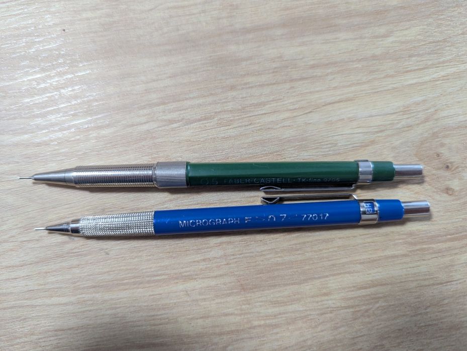 Creioane mecanice Staedtler si Faber Castell