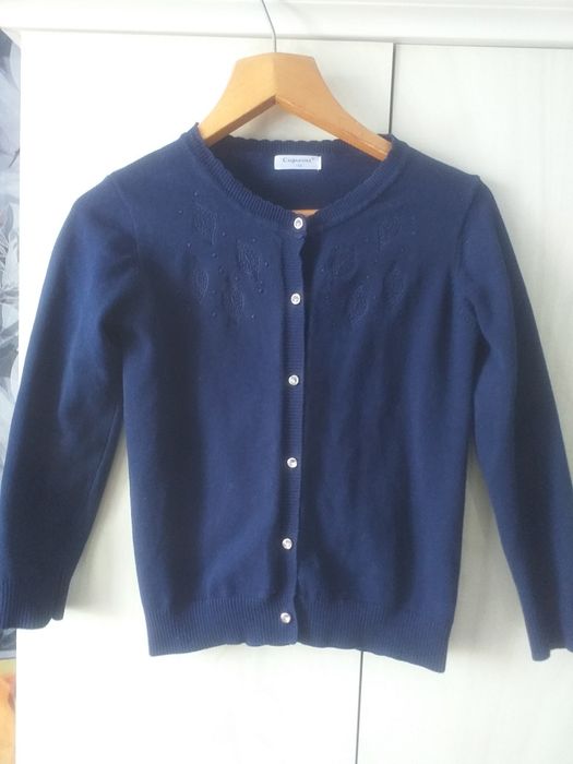 Школьная кофта на девочку рр 8-10 лет