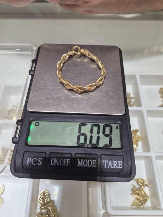 Brățară Elastica Superbă 14 k! Noua !