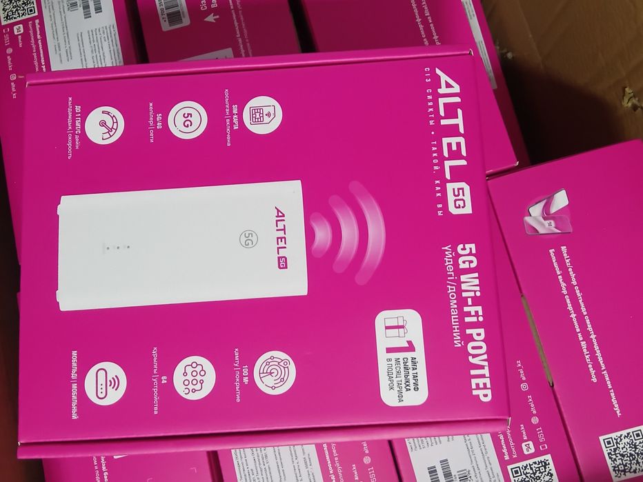 Новый абсолютно 5G  теле2 алтел роутер модем
