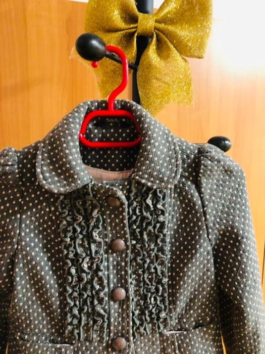 Palton fata GEORGE-marimea 6 -7 ani,nu parka,geaca NEXT,,Zara