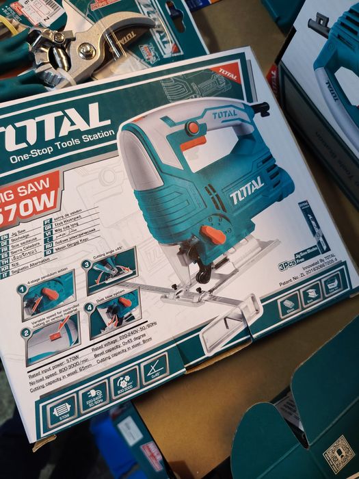 Прободен трион - зеге TOTAL, 65 мм, 570 W