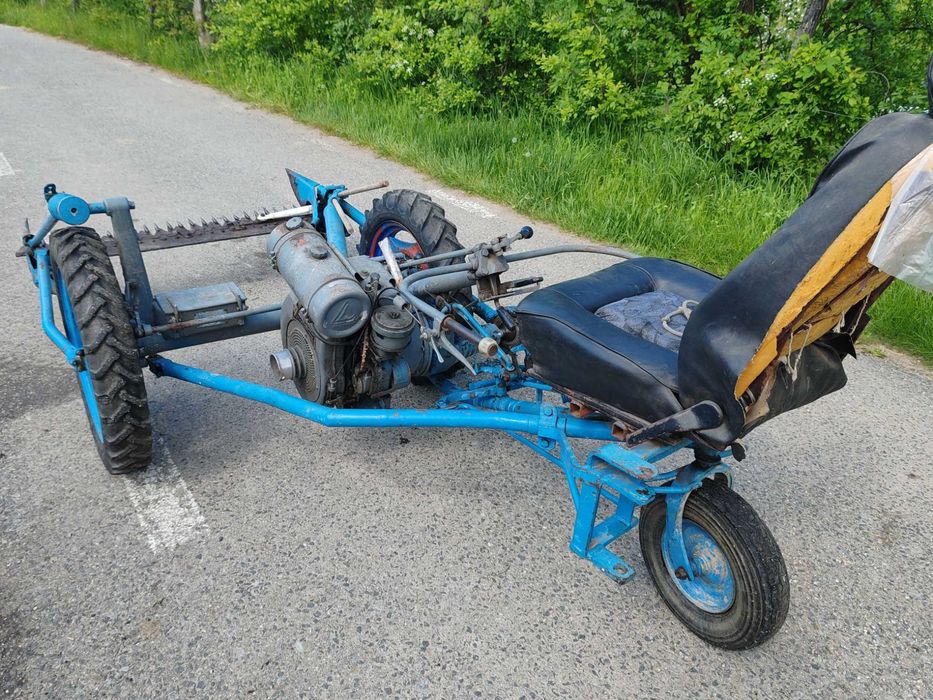Cositoare marca BCS cu motor Lombardini