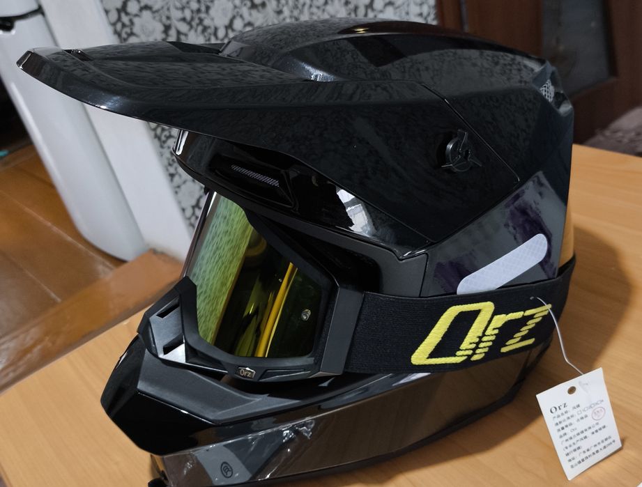 Мотошлем Scoyco WS905 черный + подарок