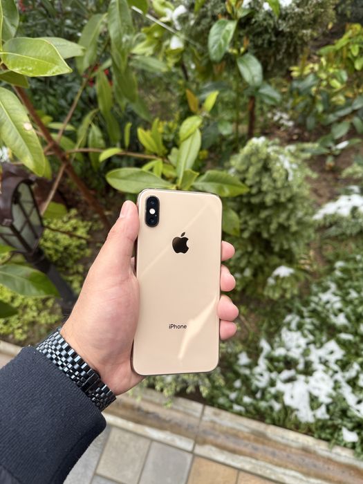 Iphone xs ayfon xs 64gb Gold sotiladi tel ideal aybi yo face ishlidi