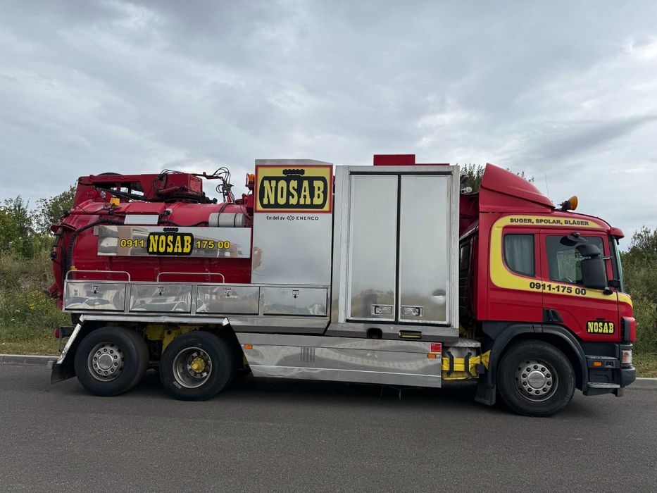 Vand vidanja combivac SCANIA 10 mc