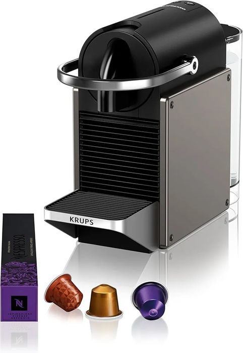 Nespresso Krups Pixie Titan XN306T10, 1260W, 19 бара, 0.7 литра,