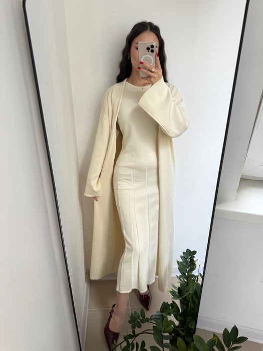 Платье двойка накидка