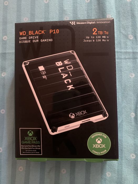 Vand ssd 2 TB WD _Black Xbox