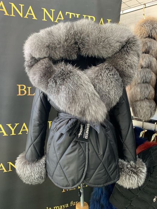 Haine cu blana naturala