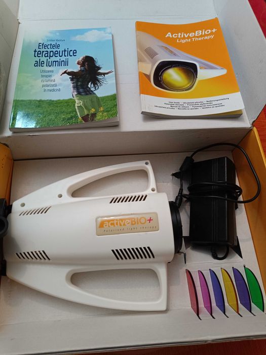 Lampa tip Bioptron lumina polarizata