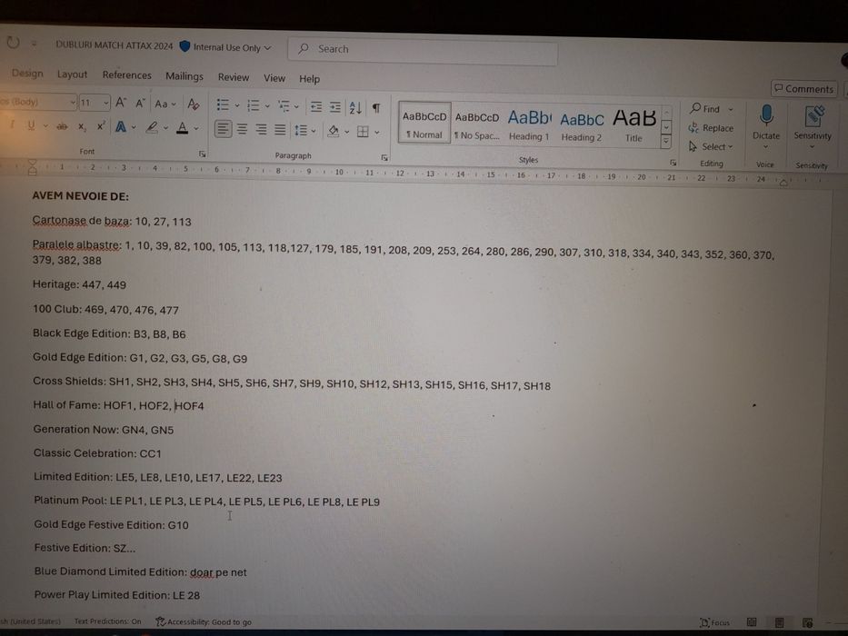 Cartonase Match Attax UEFA 2024 - 2025