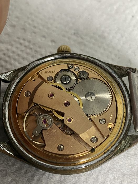 Ceas Barbatesc Atlantic Worldmaster 21 jewels Original Swiss Made