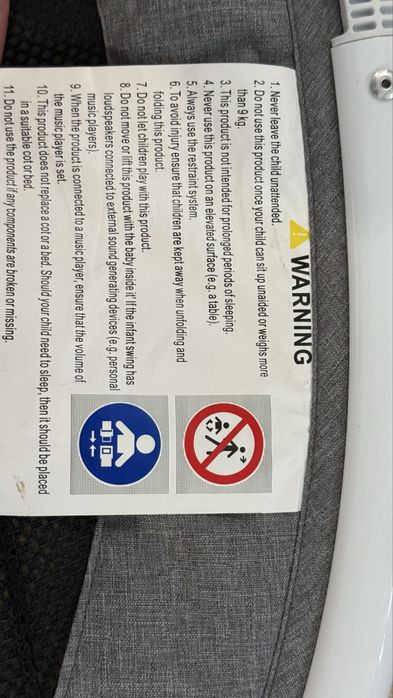 Balansoar electric bebelusi