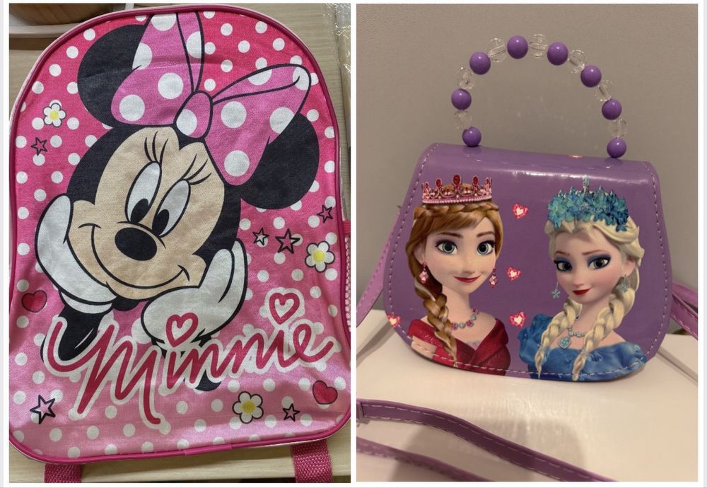 Раница Мини Маус и чантичка Елза и Ана, Замръзналото кралство