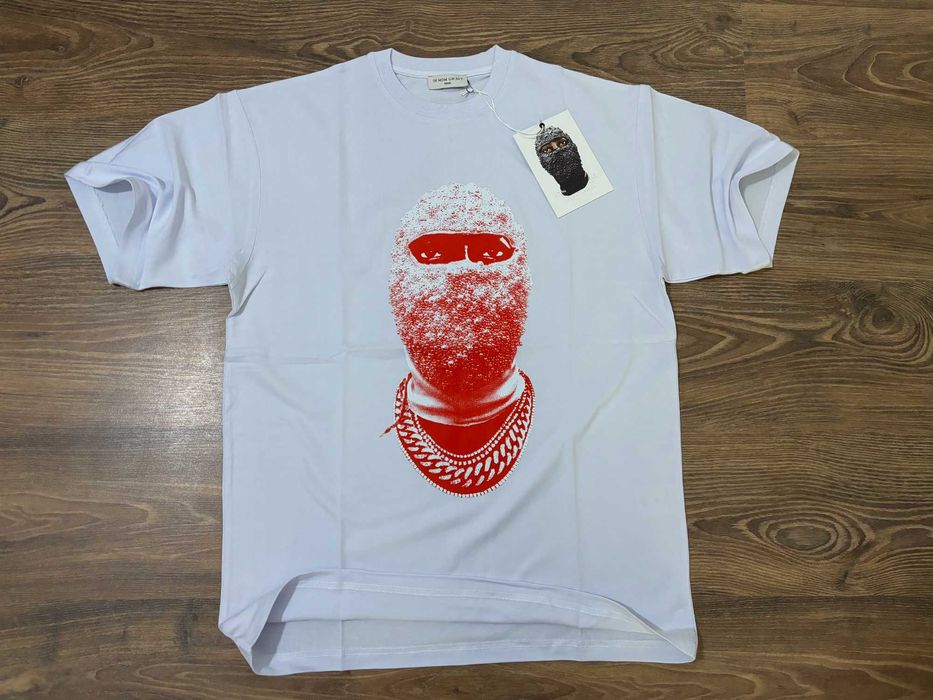 Унисекс тениска IH NOM UH NIT Oversize Черна/Бяла