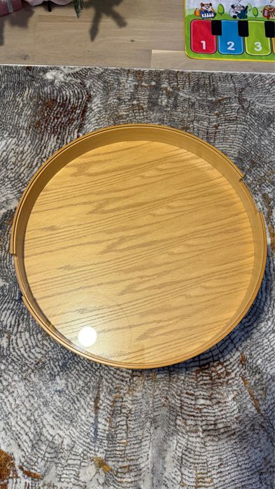 Masa de cafea din lemn si sticla