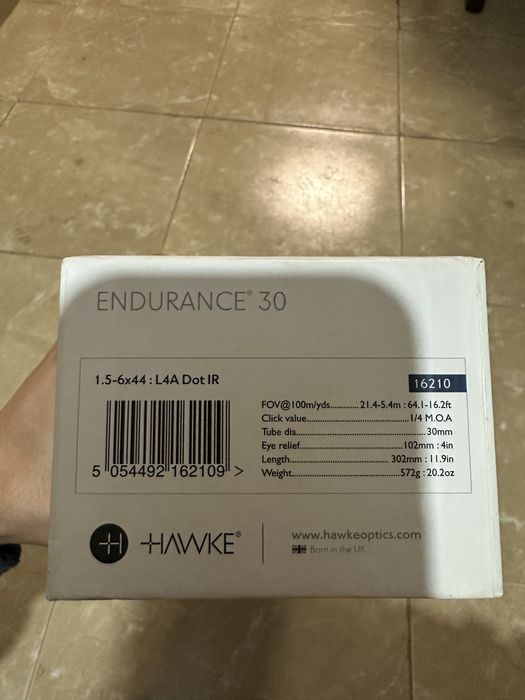 Оптика/Прицел Hawke Endurance 30 1.5-6x44 : L4A Dot Ir