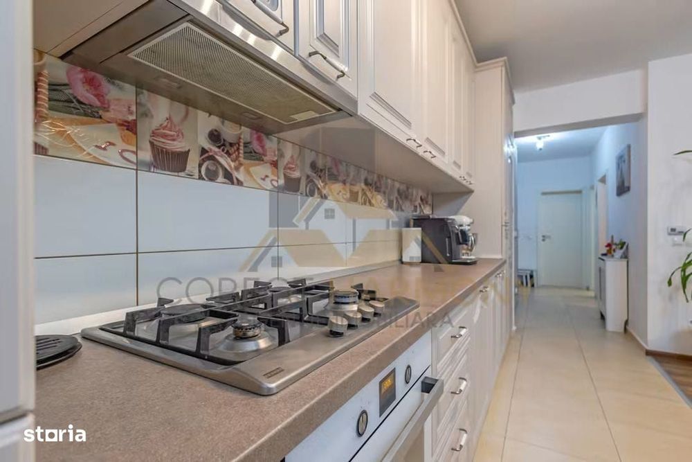Apartament 3 camere lux ,coresi Maurer Residence,  parcare si boxa.