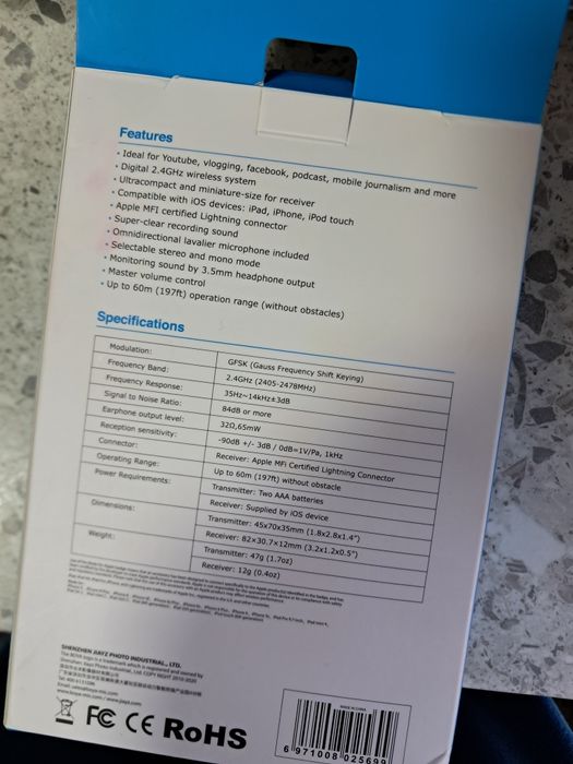 Microfon BOYA BY-WM4 PRO-K3 de la Boya