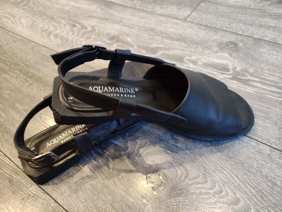 Дамски сандали естествена кожа