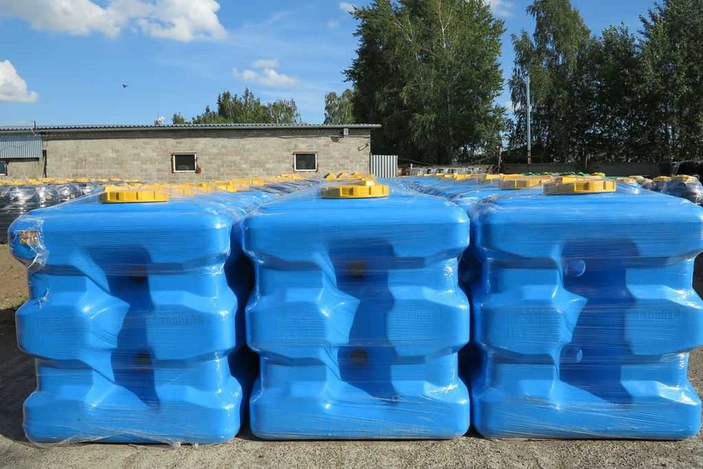 Емкость бак бочка 3000 литров прямоугольная с завода, гарантия