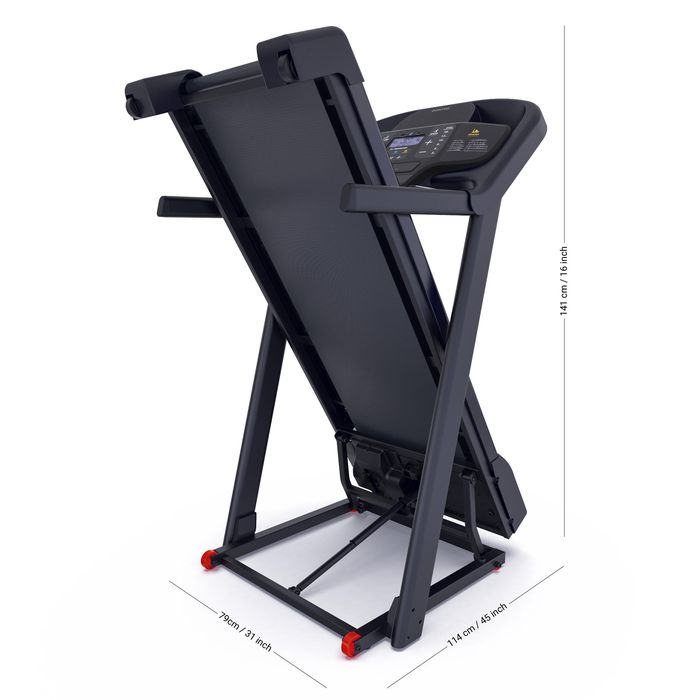 Bandă de alergat T540c Conectată 16 km/h 45 x - (SecondHand) Decathlon