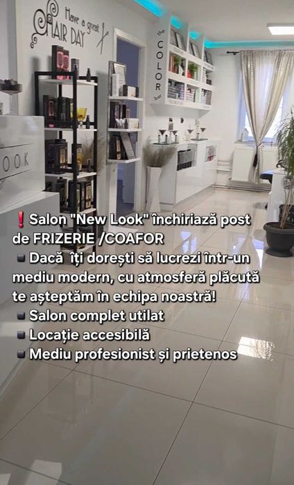 Post coafor/frizerie