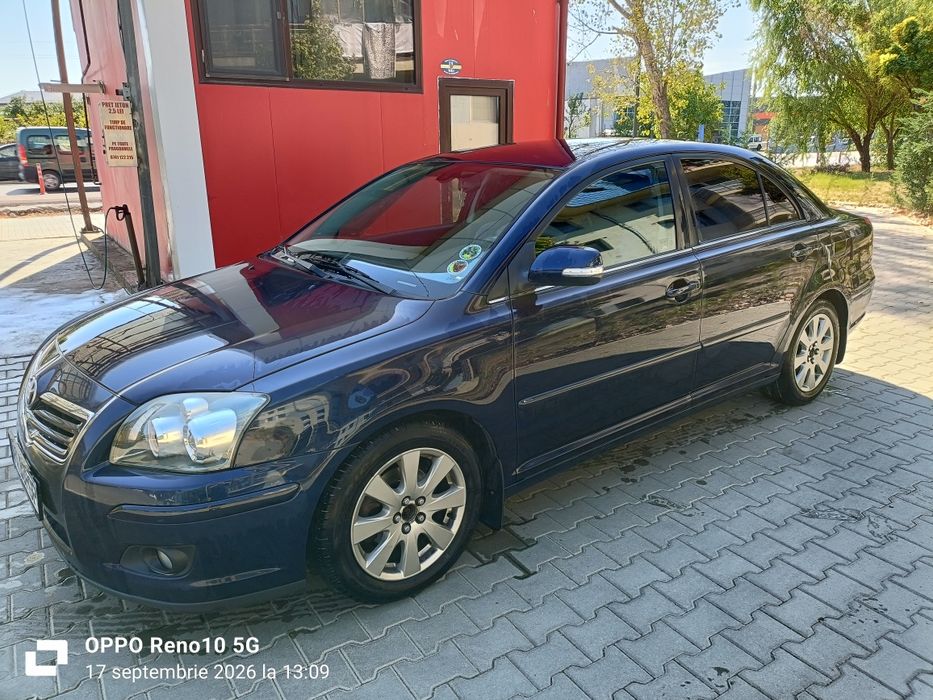 Vând Toyota Avensis 1.6 benzină,110 cp,an fabricație 2008!