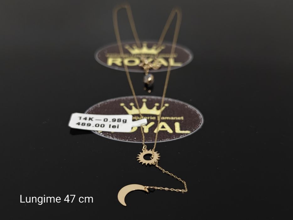 Bijuteria Royal: Lant aur 14k/0.98 gr