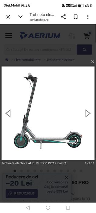 Vând trotineta electrica