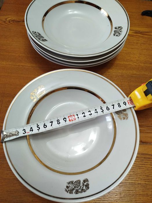 Тарелки глубокие, 20 см. 5 штук