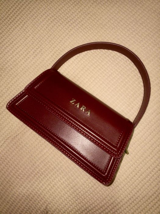 Трендовая сумка-багет ZARA / ZARA тренд сумкаси