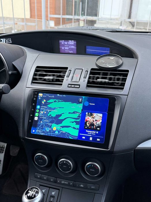 Mazda 3 - 9" Мултимедия Android 15 Мазда 2009-2013 Навигация Андроид