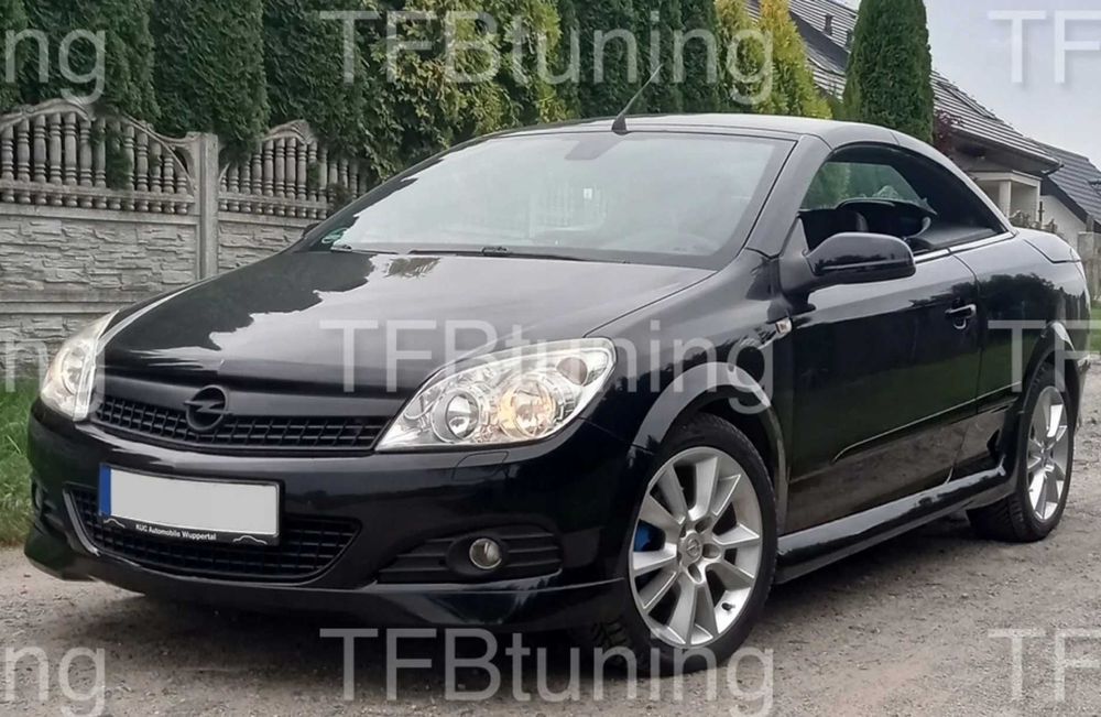 Prelungire bara fata spoiler lip OPEL ASTRA H GTC TWINTOP CABRIO OPC