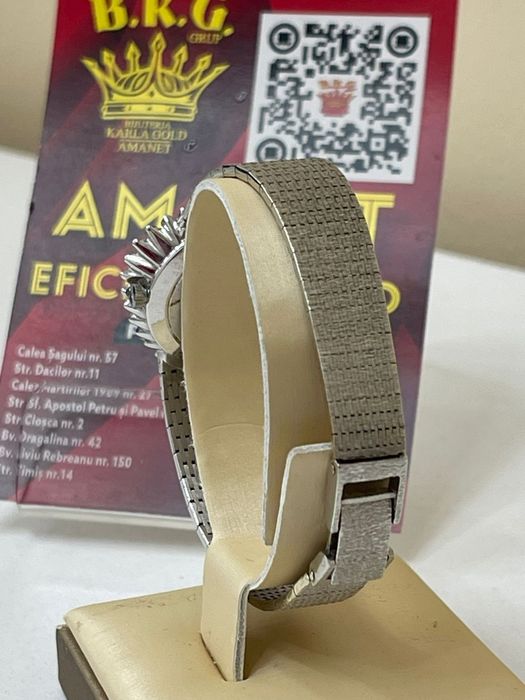 Ceas Omega cu pietre prețioase Aur 14K Amanet BKG