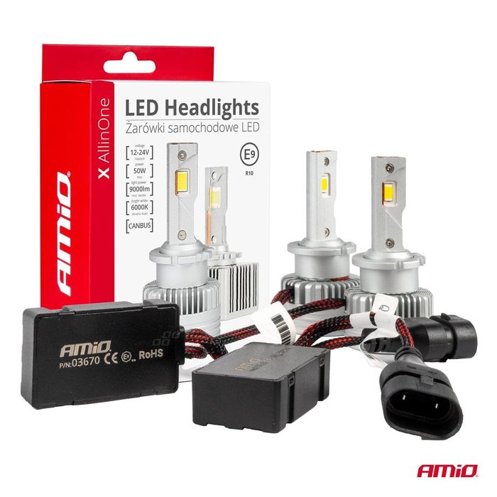 крушки диодни hid to led conversion kit white d2s d2r d4s d4r ...