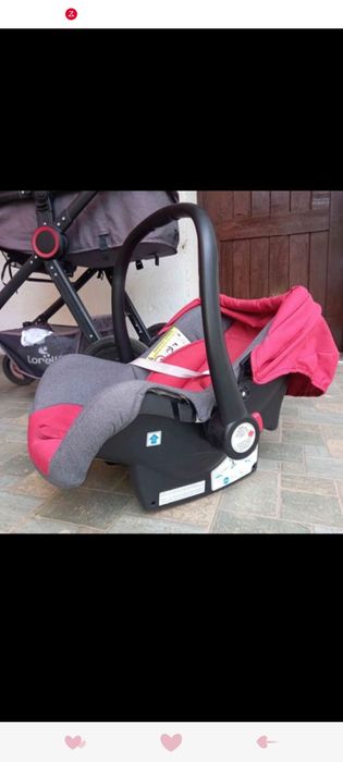 Количка-Лорели. Бебешки кош и кош за сядане в 1.